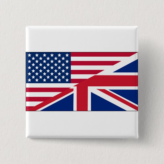 Dual Citizen Amerikaanse & Britse Button (Voorkant)