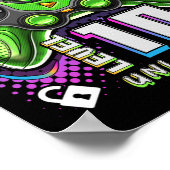 Dual Digits Level 10 Unlocked Video Game 10th Bi Poster (Hoek)