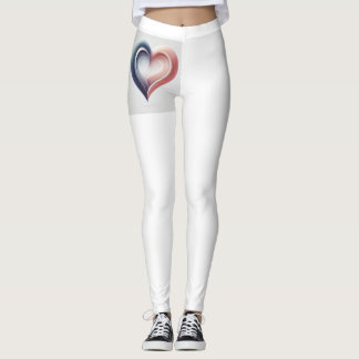 Dual Heart Energy Leggings - Liefde en Eenheid in