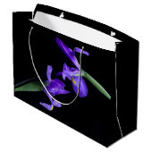 Dual Iris geschenkzak Groot Cadeauzakje (Achterkant Gekanteld)