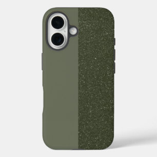Dual Moss Texture iPhone 16 Hoesje – Custom Ready