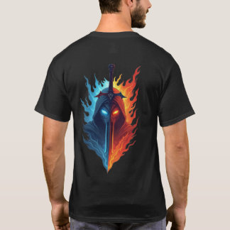 Dual Natuur Warrior - Fire & Ice Guardian T-shirt