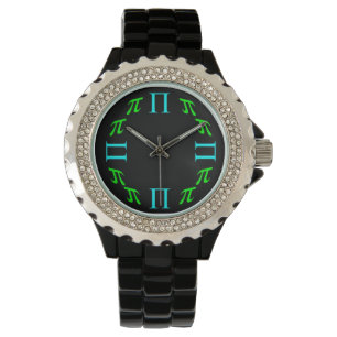 Dual Pi Watch (met PI Sphere-effect) Horloge