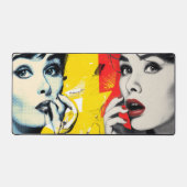 Dual pop art portrait  (Recto)