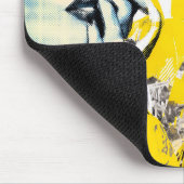 Dual pop art portrait muismat (Hoek)