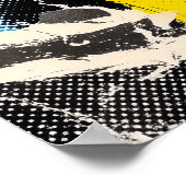 Dual pop art portrait  poster (Hoek)