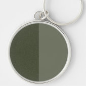 Dual-Texture Moss Groene Sleutelhanger – (Voorkant)