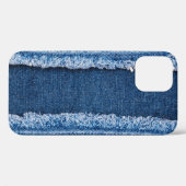 Dual-Tone gebleekte denim stof Lijst Case-Mate iPhone Case (Achterkant (horizontaal))