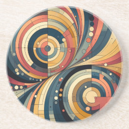 Dualiteit - Bauhaus - Zandstenen Onderzetters