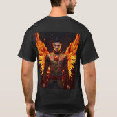 Dualiteit in balans: Devil Angel T-shirt (Achterkant)