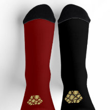 Dualiteit Soks – Rood & Zwart