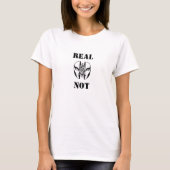 Dualiteit Split Mask Fine Art Statement T-shirt (Voorkant)