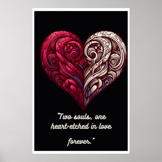 Dualiteit van liefde: eeuwige verbinding poster (Voorkant)