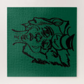 Duality Art Portrait Jigsaw Puzzle (Horizontal)