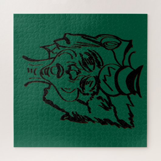 Duality Art Portrait Jigsaw Puzzle (Horizontal)