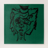 Duality Art Portrait Jigsaw Puzzle (Vertical)