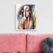 duality canvas afdruk (Insitu (Woonkamer))