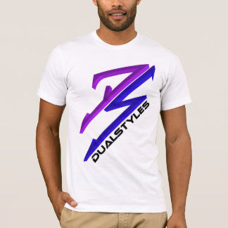 Dualstijlen T-shirt (wit)