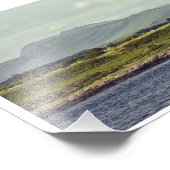 Duart Castle en het eiland Mull Panorama Foto Afdruk (Hoek)