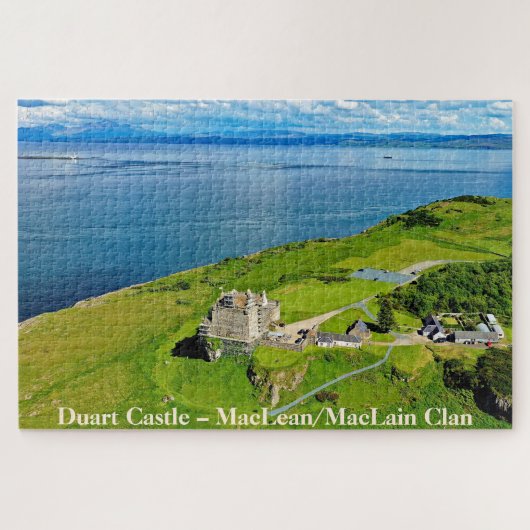Duart Castle - MacLean/MacLain Clan Legpuzzel (Horizontaal)