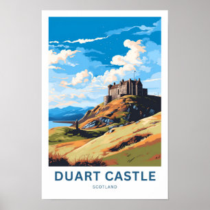 Duart Castle Scotland Reisprint Poster