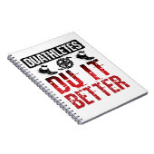 Duathlon Funny Duathletes is beter Notitieboek (Rechterzijde)