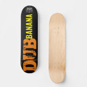 DUB BANANA Skateboard, 7 ¾" deck Skateboard (Voorkant)