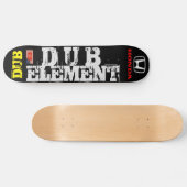 DUB ELEMENT Skateboard, 7¾" Deck Skateboard (Horizontaal)