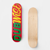 DUB WISE 7 3/4-inch skateboard deck (Voorkant)