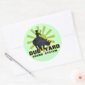 Dub Yard Sound System Ronde Sticker (Envelop)