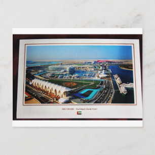 DUBAI AERIAL UITZICHTEN BRIEFKAART