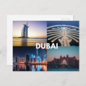 Dubai Briefkaart (Voorkant / Achterkant)