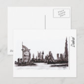 dubai briefkaart (Voorkant / Achterkant)