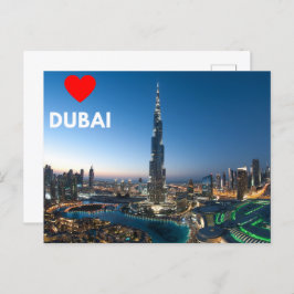 Dubai Briefkaart