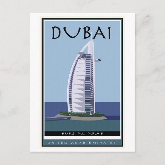 Dubai Briefkaart (Voorkant)