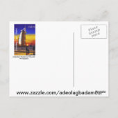 DUBAI BRIEFKAART VAN MOJISOLA A GBADAMOSI OKUBULE (Achterkant)