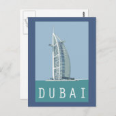 Dubai Burj al Arab Briefkaart (Voorkant / Achterkant)