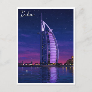 Dubai Burj Al Arab VAE Reizen Briefkaart