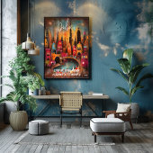 Dubai: Ciudad de Innovación Perfect Poster