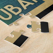 Dubai Coast Vintage Travel Legpuzzel (Zijkant)