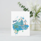 dubai e design briefkaart (Staand voorkant)