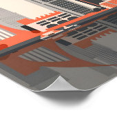 Dubai Elegantie 4K Landschap Cityscape Poster (Hoek)