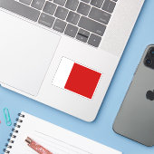 Dubai Flag Sticker (Laptop met iPhone)