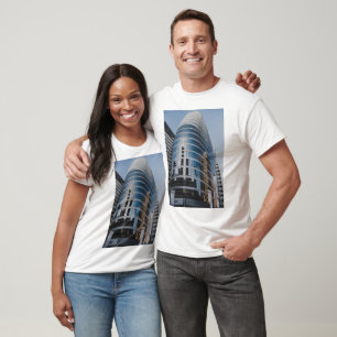 Dubai glazen wolkenkrabber t-shirt