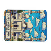 Dubai Grand Mosque UAE Travel Magneet (Horizontaal)