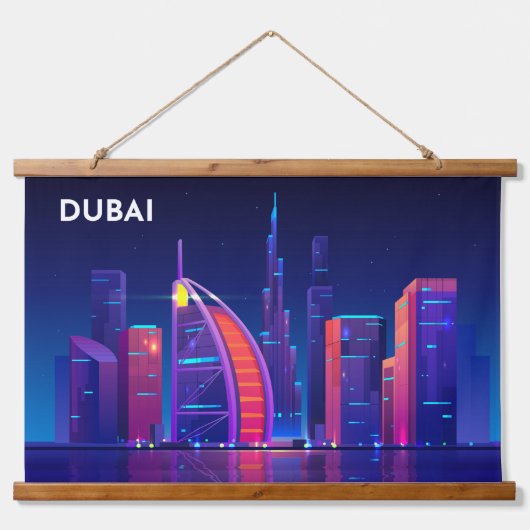 Dubai Hangend Wandkleed (Voorkant)