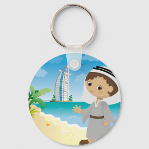 Dubai jongen sleutelhanger