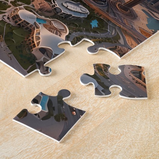 Dubai Legpuzzel (Zijkant)