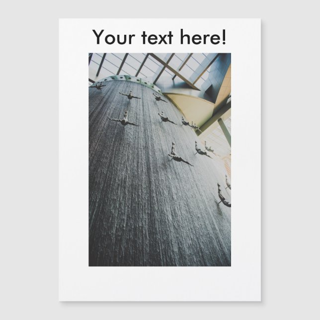 Dubai Mall-waterstandbeelden (Voorkant)