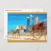Dubai Marina Briefkaart (Voorkant / Achterkant)